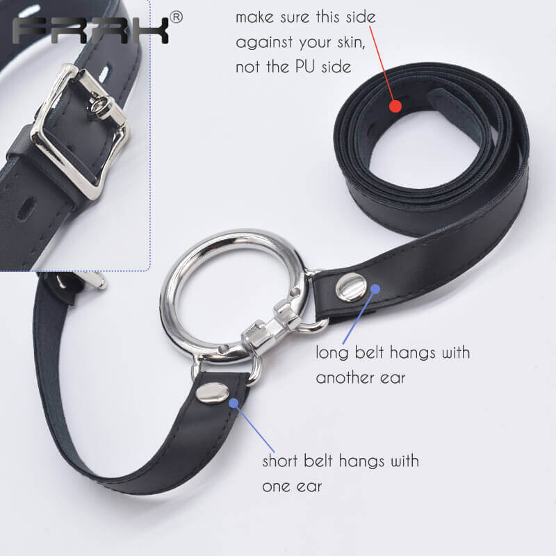 Bondage Cock Cage with Male Chastity Belt, gallery view 7