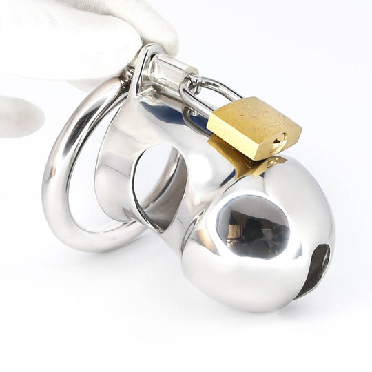 CBT Metal Chastity Device product view