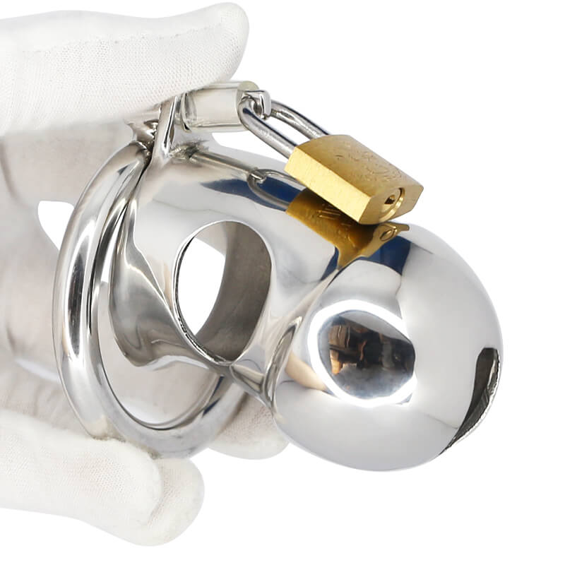 CBT Metal Chastity Device, gallery view 3