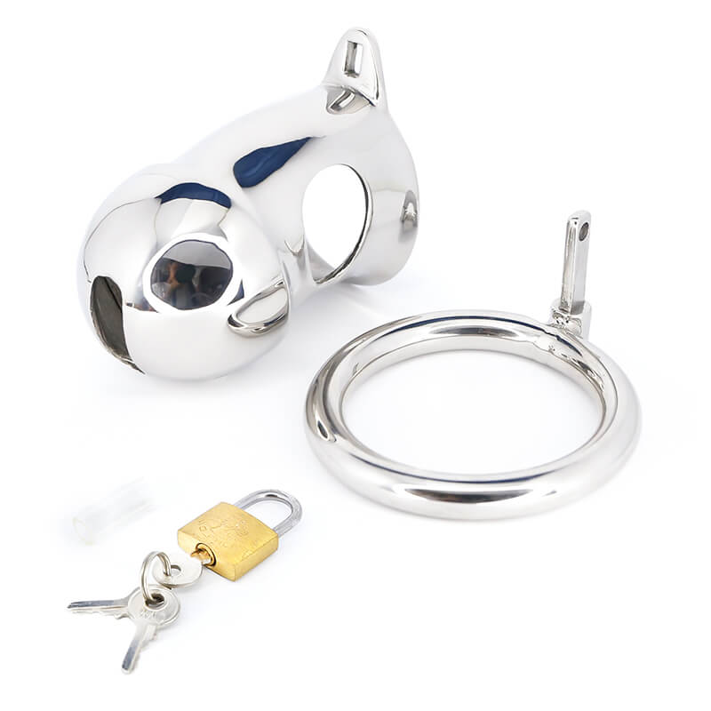 CBT Metal Chastity Device, gallery view 5