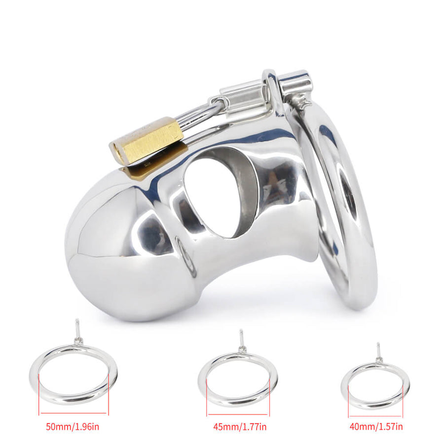 CBT Metal Chastity Device, gallery view 6