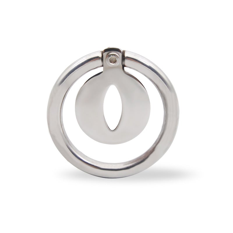 Extreme Flat Metal Chastity Cage, gallery view 4