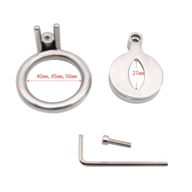 Steel Super Small Chastity Cage, gallery view 2