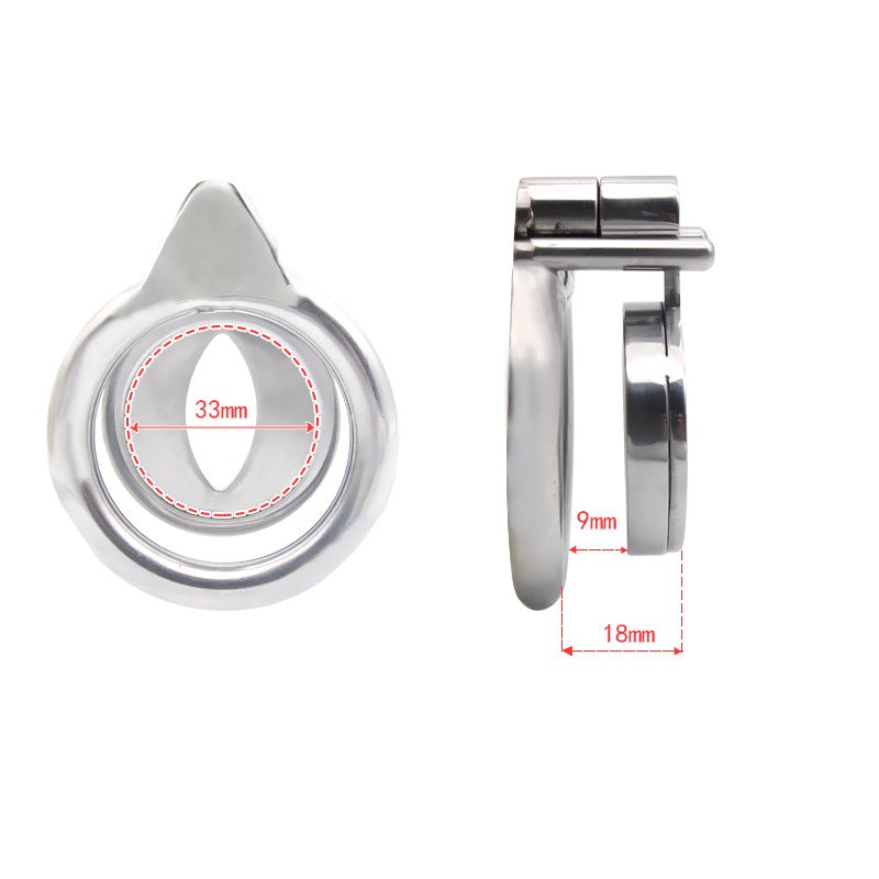 Steel Super Small Chastity Cage, gallery view 3
