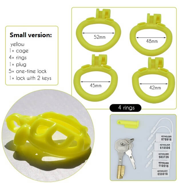 Lightweight 3D Chastity Cock Cage, gallery view 5