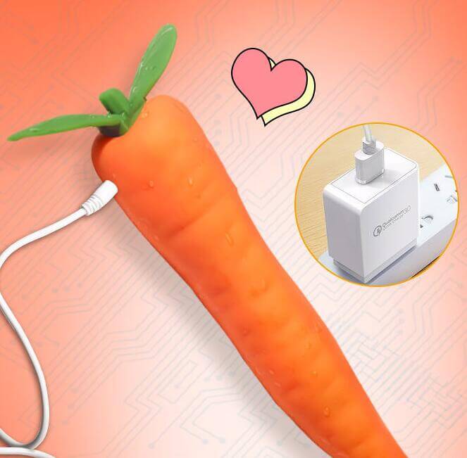 Vegetables Sex Vibrating Dildo, gallery view 7