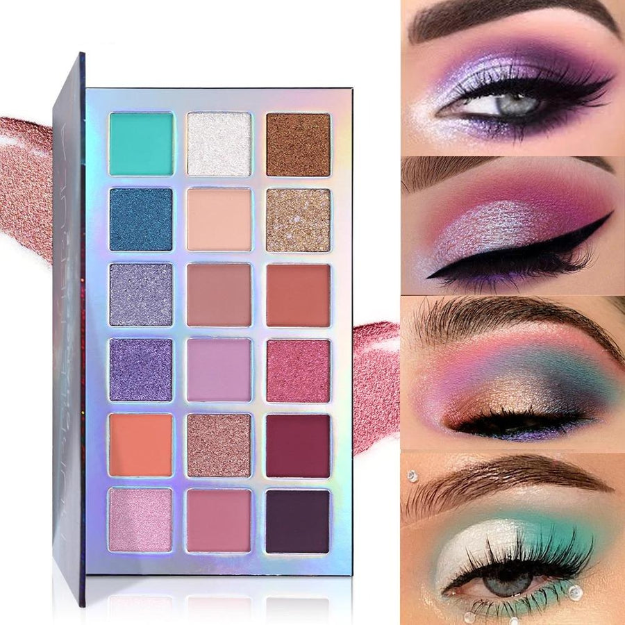 18 Color Eyeshadow Palette product view