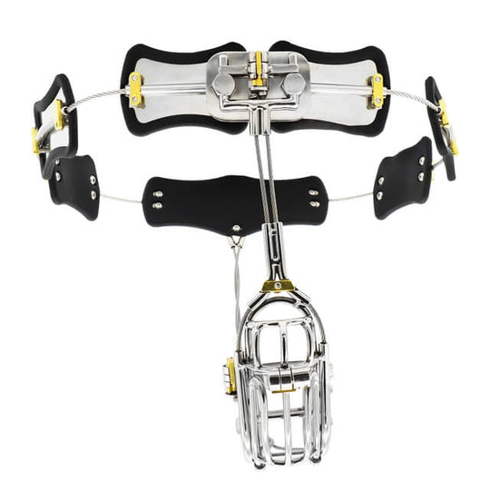 Clip Cage Stainless Steel Chastity Belt product view
