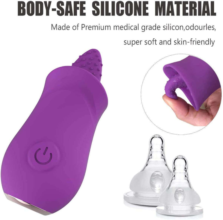 Clitoral Tongue Vibrator with 10 Modes, gallery view 2