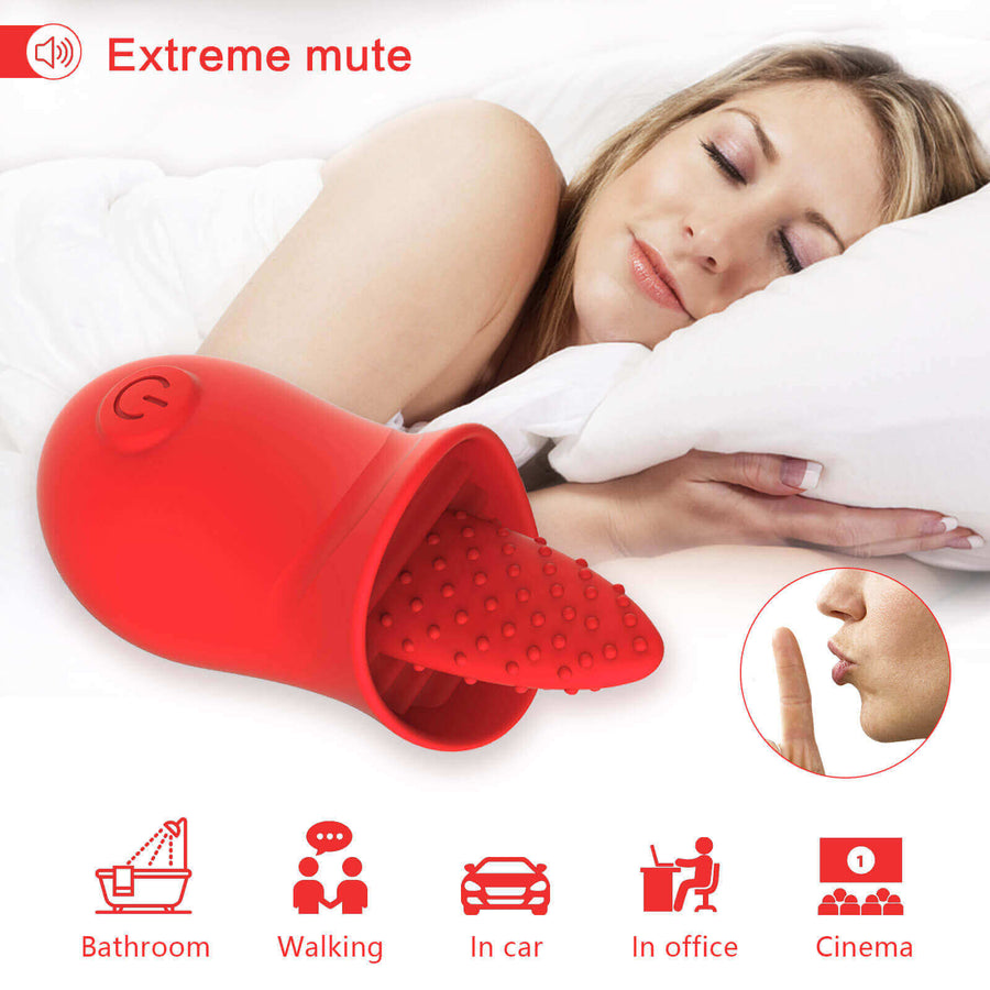 Clitoral Tongue Vibrator with 10 Modes, gallery view 7
