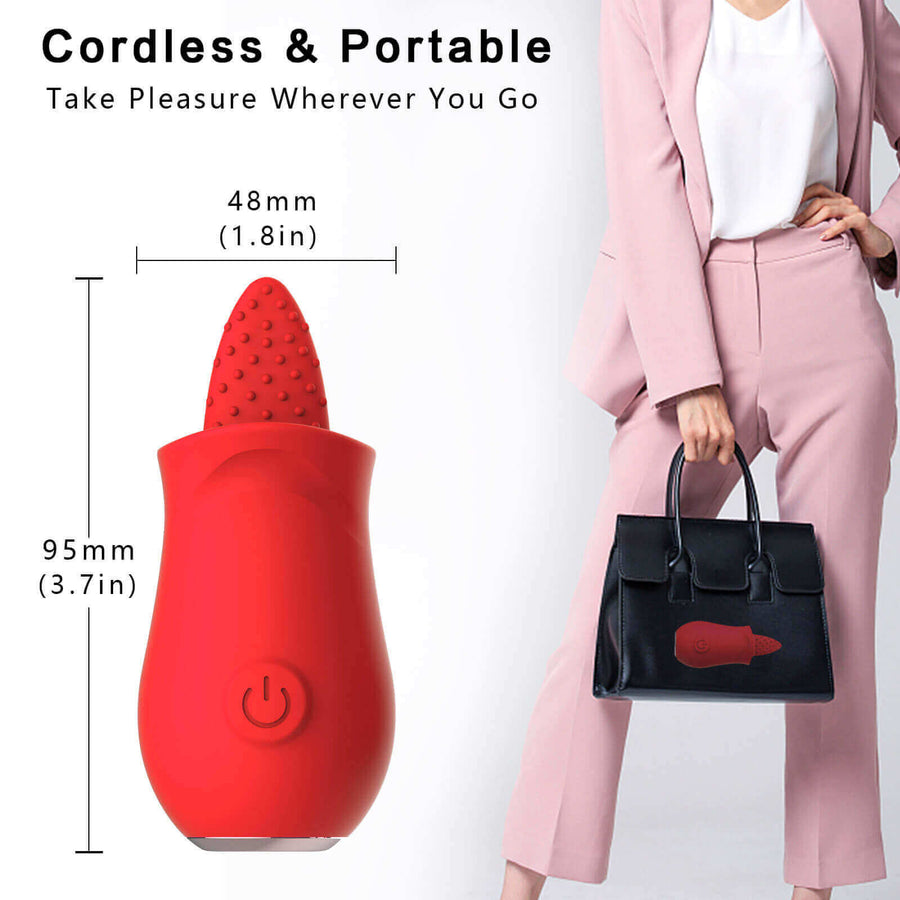 Clitoral Tongue Vibrator with 10 Modes, gallery view 8