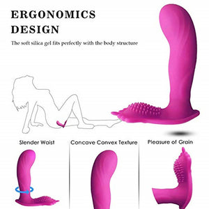 Clitoris G-spot Butterfly Vibrator sissyloving Clitoris G-spot Butterfly Vibrator sissyloving