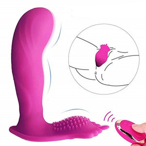 Clitoris G-spot Butterfly Vibrator sissyloving Clitoris G-spot Butterfly Vibrator sissyloving