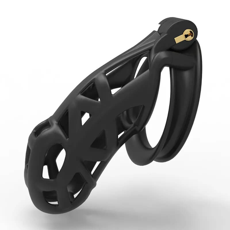 Cobra 6.0 Male Chastity Device With 4 Python Rings, gallery view 6