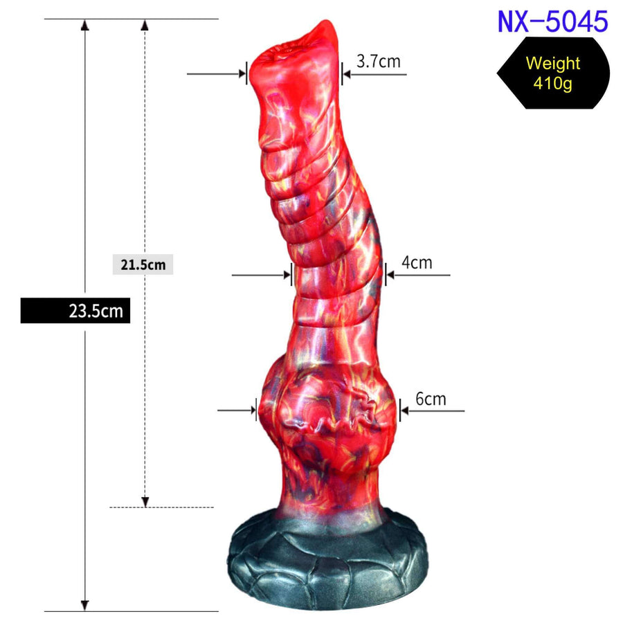 Color Liquid Silicone Soft Shaped Penis, gallery view 3