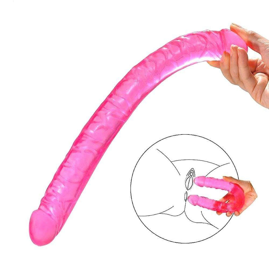 Jelly 12 Inch Double Headed Dildo, gallery view 5