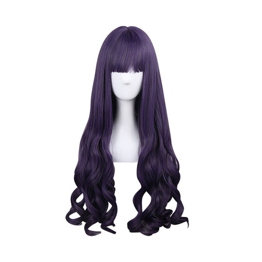 Costume Cosplay Wig Lolita Natural Straight Wavy Wig Purple product view