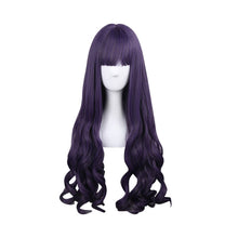 Load image into Gallery viewer, Costume Cosplay Wig Lolita Natural Straight Wavy Wig Purple

