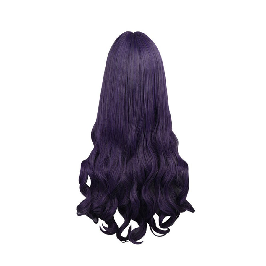 Costume Cosplay Wig Lolita Natural Straight Wavy Wig Purple, gallery view 2