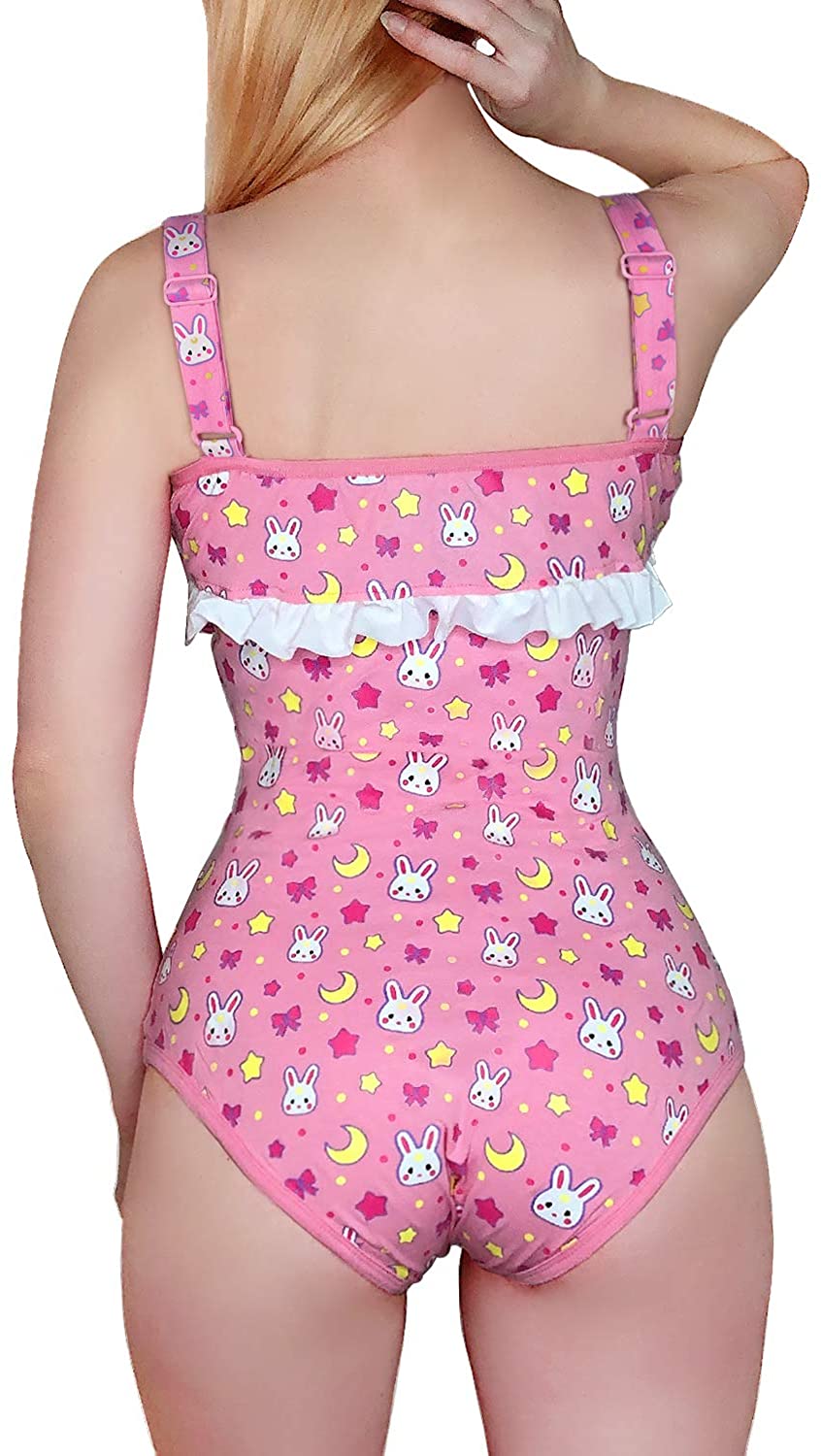 Crotch Romper Onesie Pajamas Bodysuit, gallery view 5
