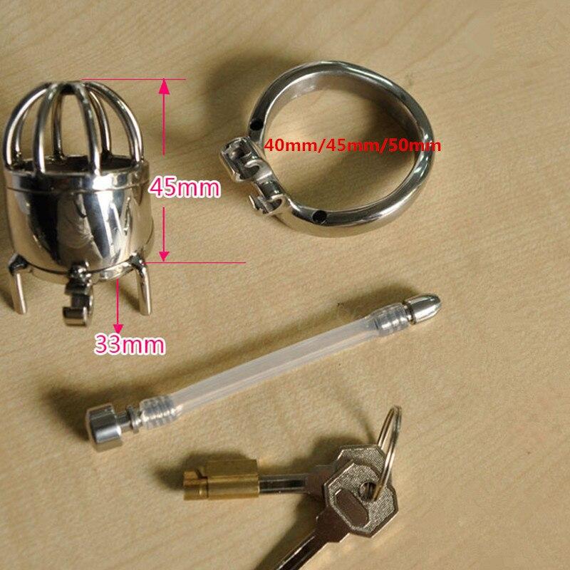 Hannah Small Cock Cage | Male Chastity Device 1.77 inches long, gallery view 4