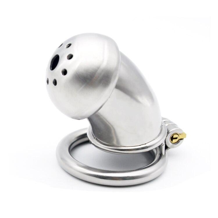 Aubrey Chastity Device 1.80 inches and 2.36 inches long, gallery view 6