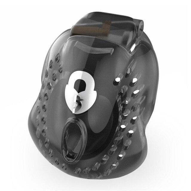 Isabella completely surrounds plastic chastity lock 3.38 Inches (All 4 rings Included), gallery view 2