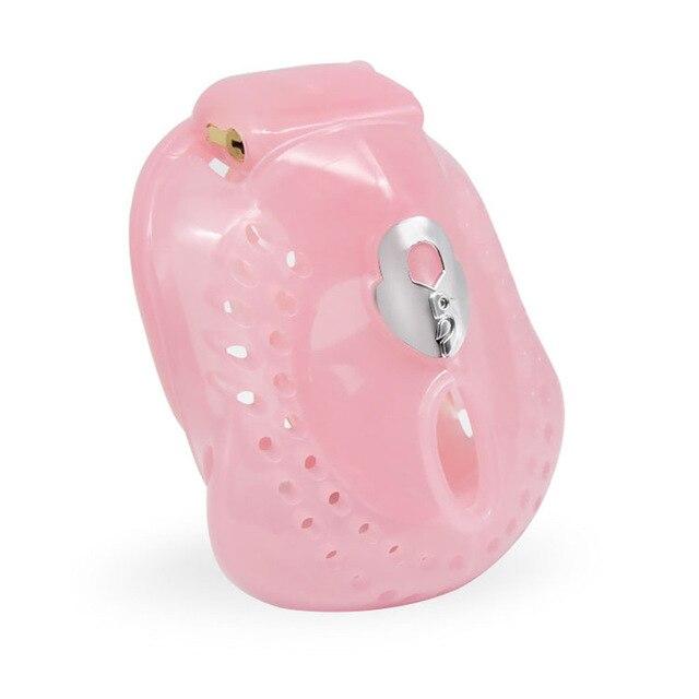 Isabella completely surrounds plastic chastity lock 3.38 Inches (All 4 rings Included), gallery view 3