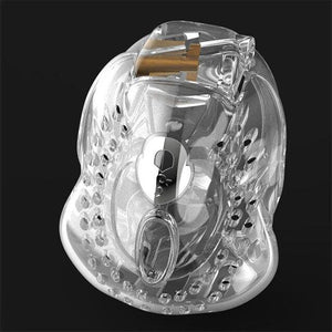Isabella completely surrounds plastic chastity lock 3.38 Inches (All 4 rings Included)