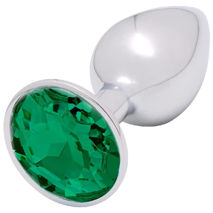 BDSM Smooth Aluminum Alloy Butt Plug 2.76 to 3.74 Inches Long, gallery view 9