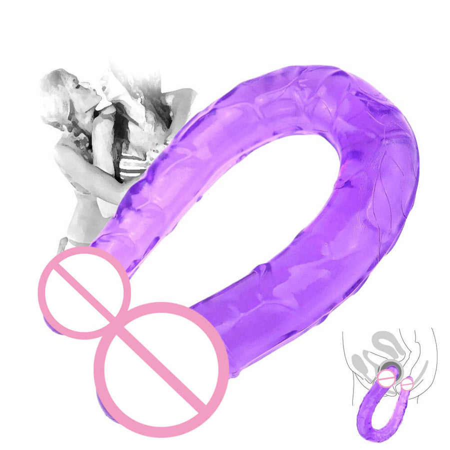 Double Head Realistic Dildo, gallery view 2