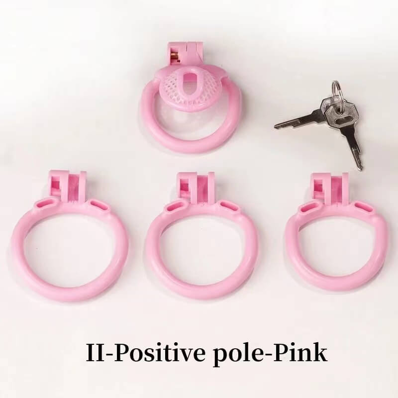 New Ultra Compact Honeycomb Positive/Negative Chastity Cage, gallery view 5