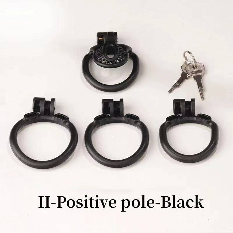 New Ultra Compact Honeycomb Positive/Negative Chastity Cage, gallery view 9