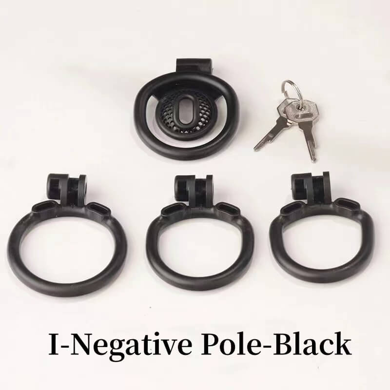 New Ultra Compact Honeycomb Positive/Negative Chastity Cage, gallery view 6