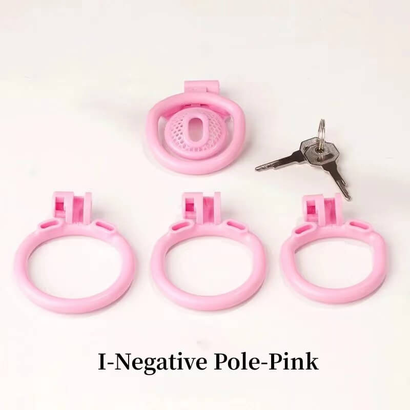 New Ultra Compact Honeycomb Positive/Negative Chastity Cage, gallery view 2