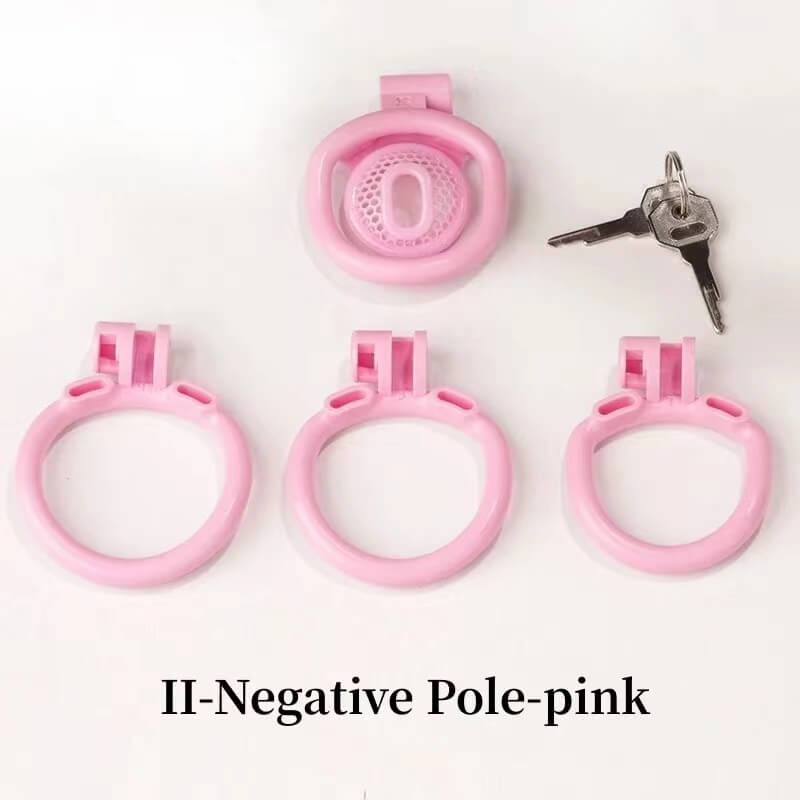 New Ultra Compact Honeycomb Positive/Negative Chastity Cage, gallery view 3