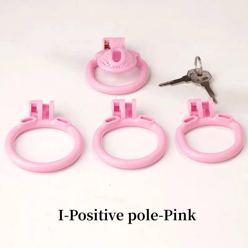 New Ultra Compact Honeycomb Positive/Negative Chastity Cage, gallery view 4