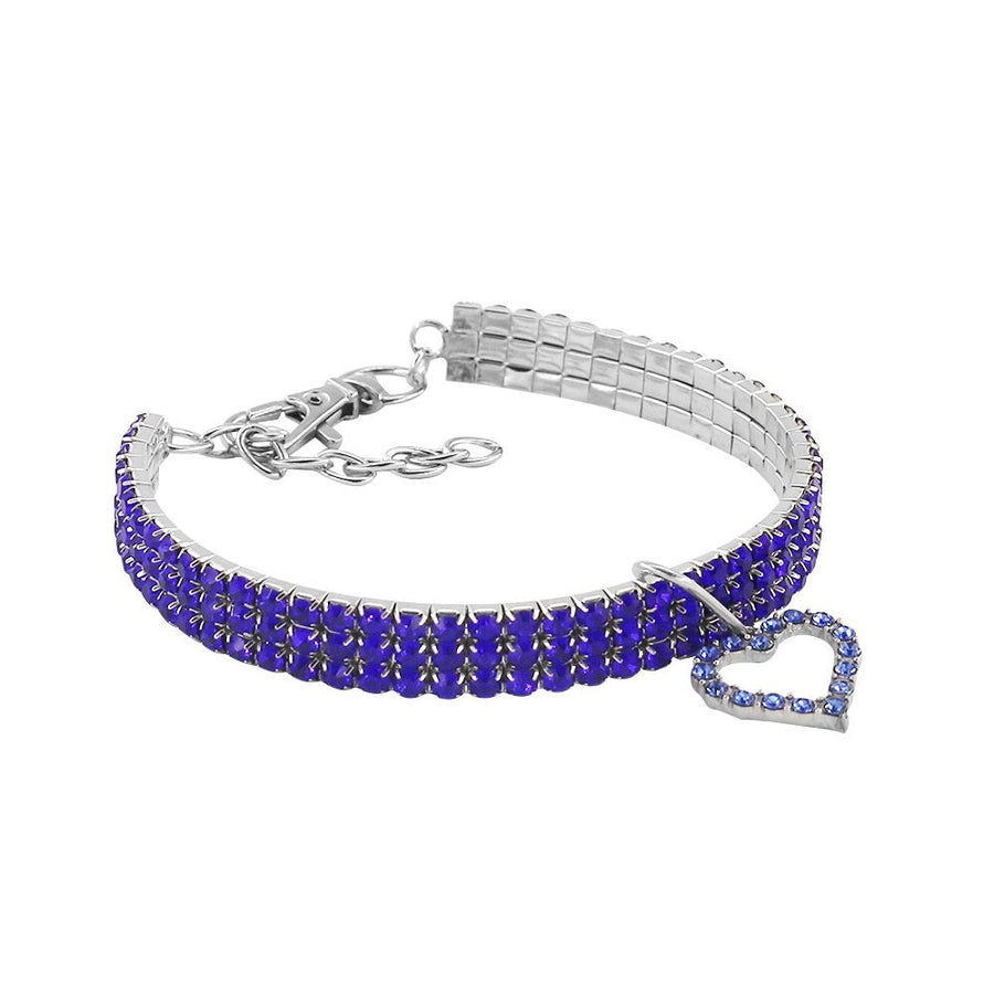 Rhinestone Slave Collar BDSM, gallery view 4