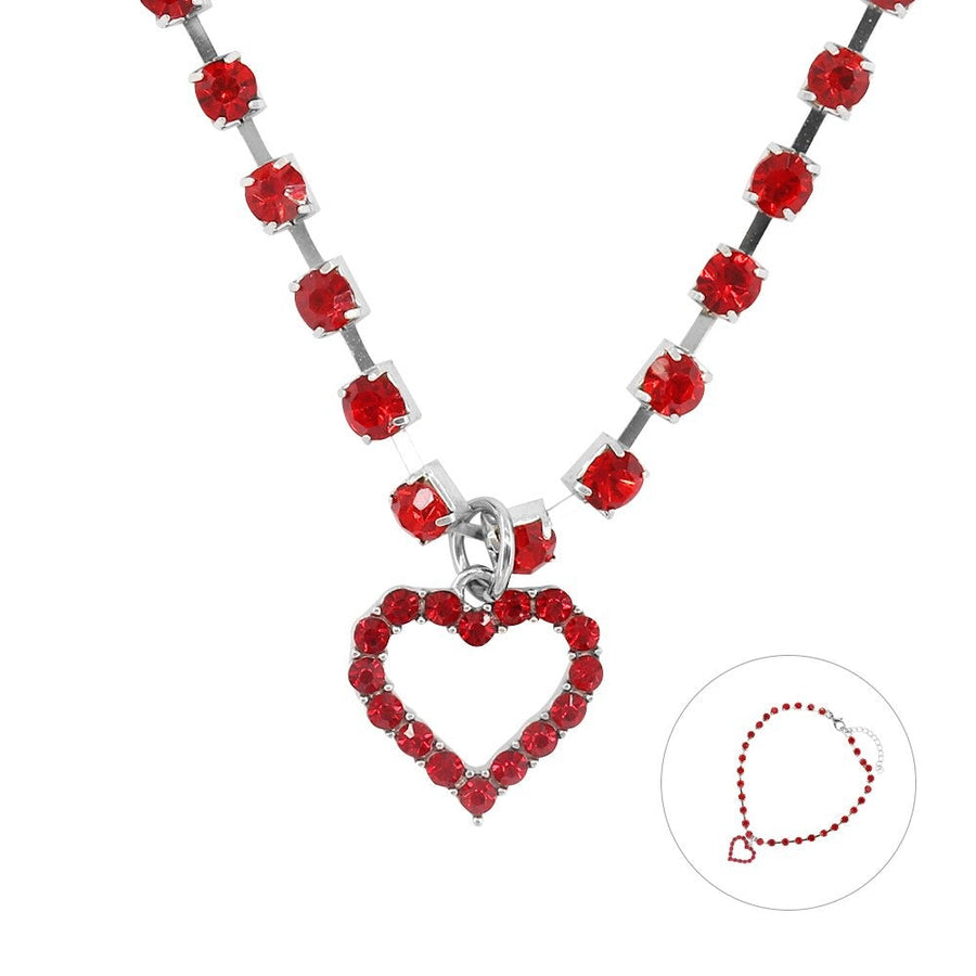 Rhinestone Slave Collar BDSM product view