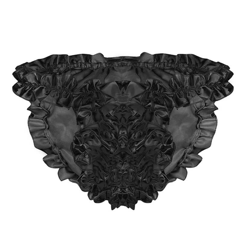 Cataleya Satin Panties Ruffled, gallery view 3