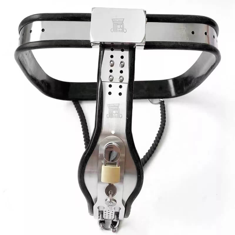 Female Stainless Steel Chastity Belt, gallery view 5
