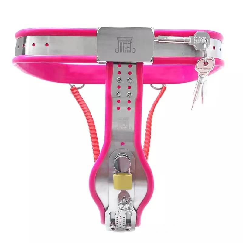 Female Stainless Steel Chastity Belt, gallery view 2