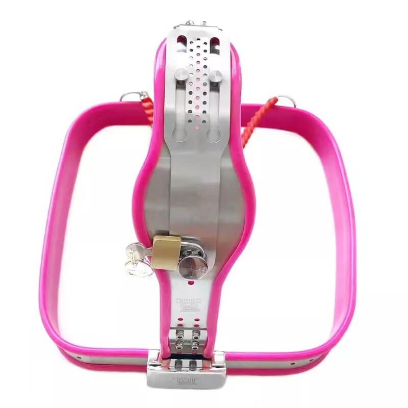 Female Stainless Steel Chastity Belt, gallery view 4