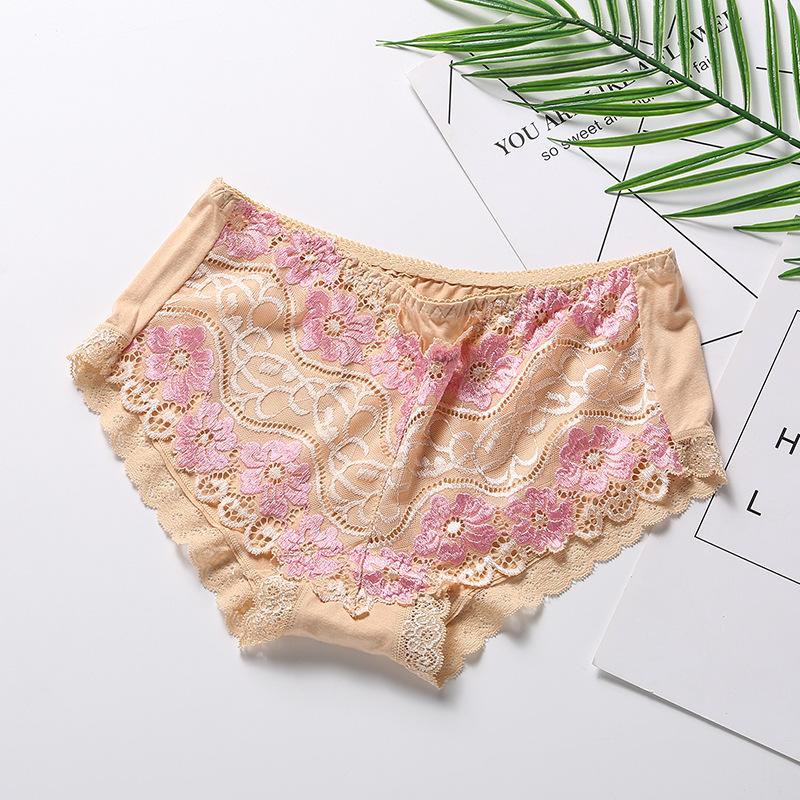 Sexy cutout lace breathable panties, gallery view 2