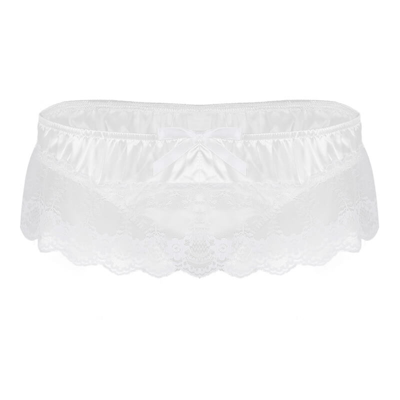 Gay Men Lace Low Rise Panties, gallery view 7