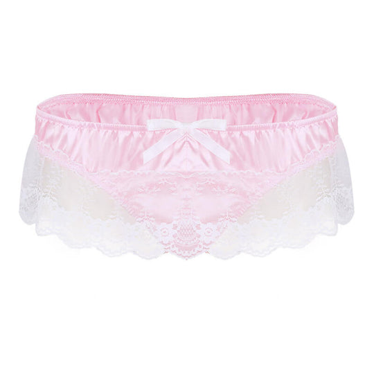 Gay Men Lace Low Rise Panties product view