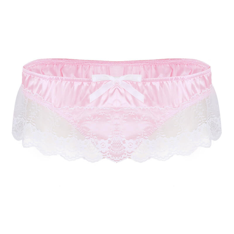 Gay Men Lace Low Rise Panties