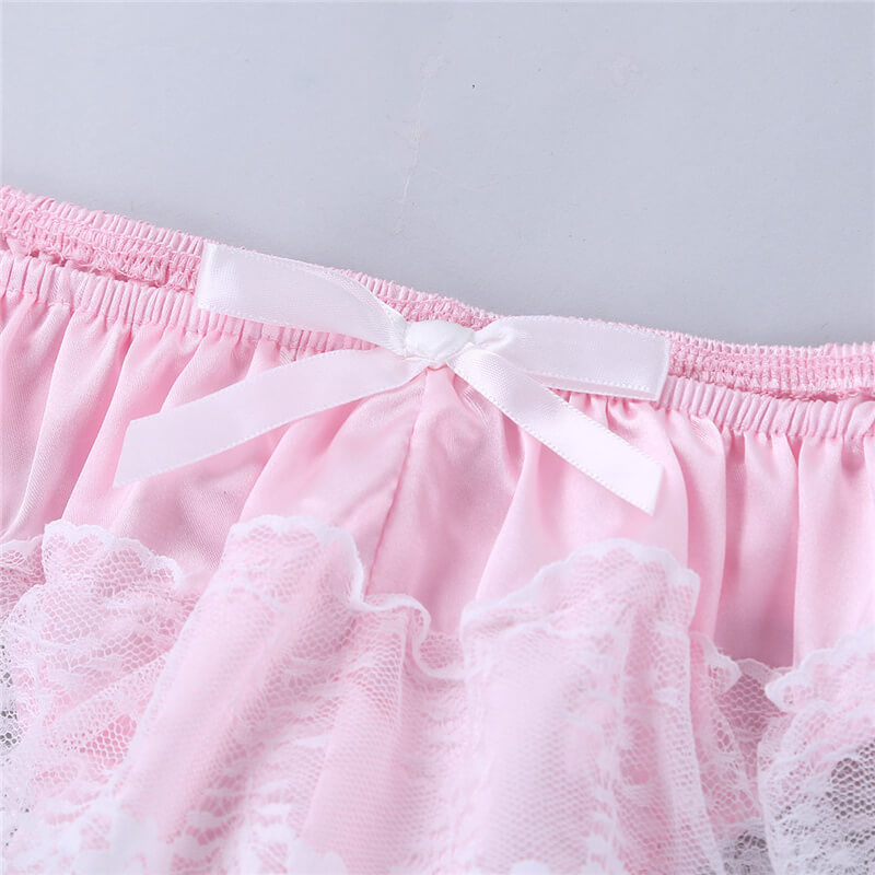 Gay Men Lace Low Rise Panties, gallery view 4