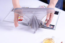 Load image into Gallery viewer, Ultra-thin cool sexy set low waist transparent shorts
