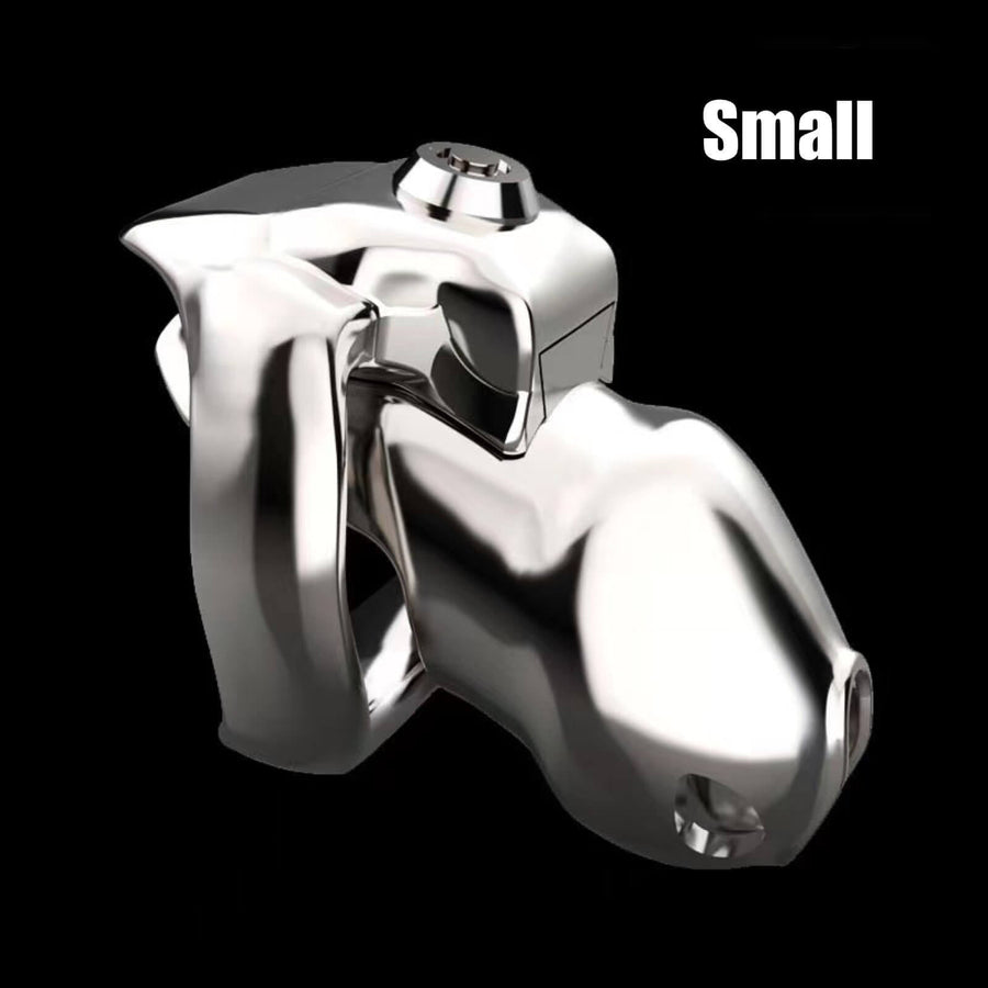 NEW HT-V5 Stainless Steel Chastity cage, gallery view 4